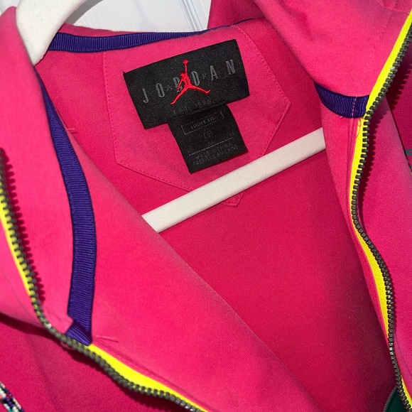 Nike Air Jordan 90s color block zip up - Picture 3 of 4